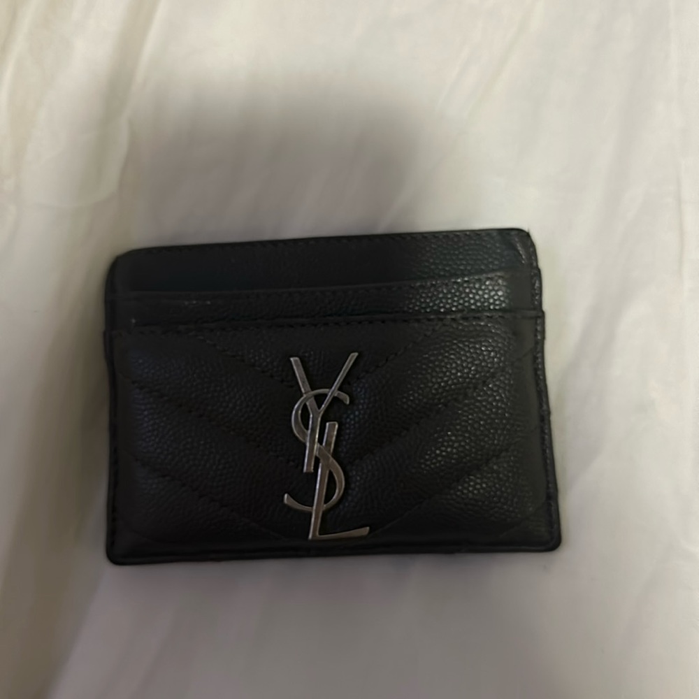 Authentic YSL Cardholder Wallet